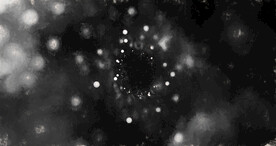 黑白格调宇宙星空粒子图片