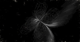 黑白格调宇宙星空粒子图片