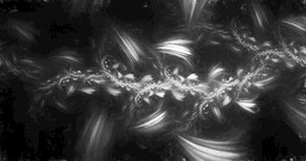 黑白格调宇宙星空粒子图片