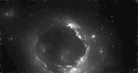 黑白格调宇宙星空粒子图片