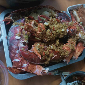 蒜香螃蟹