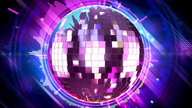 绚丽酒吧歌舞表演节目舞台背景