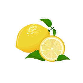  黄色柠檬