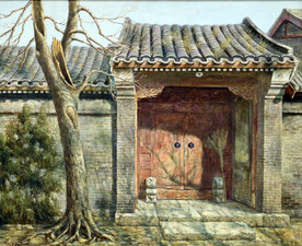 王璐 红门 油画