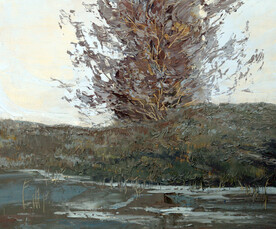 周滨 奔放 油画 