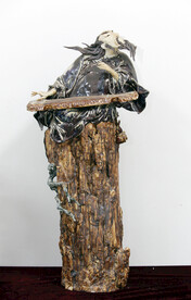 韦华 知音 瓷雕