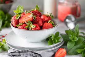 草莓静物细节摄影