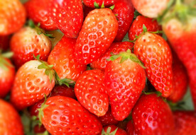 草莓静物细节摄影