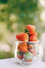 草莓细节特写摄影