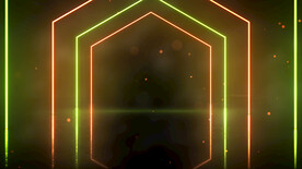 绚丽酒吧歌舞表演节目舞台背景 