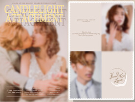 婚纱照相册内页