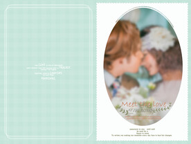 婚纱照相册内页