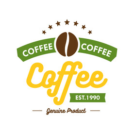 咖啡标签  图标设计 