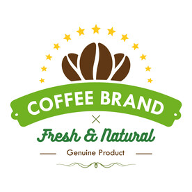 咖啡标签  图标设计  