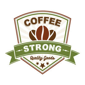 咖啡标签  图标设计 