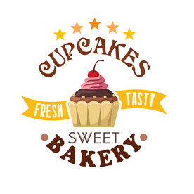 蛋糕标签 图标设计 