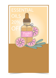  精油海报