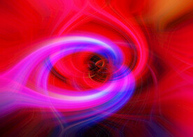 红色渐变炫光素材