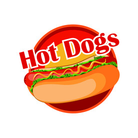 热狗标签 