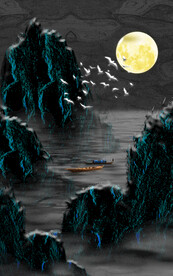 客厅现代装饰画高清图片