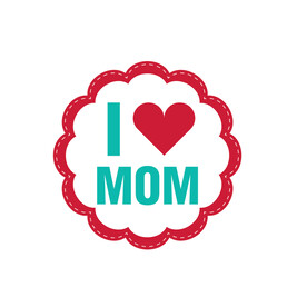 母亲节快乐插画元素