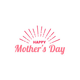 母亲节插画元素