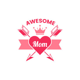  母亲节素材元素卡通