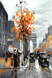 客厅现代装饰画高清图片