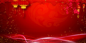 红色宣传栏背景展板素材