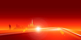 红色宣传栏背景展板素材