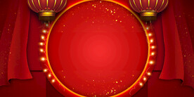 红色宣传栏背景展板素材