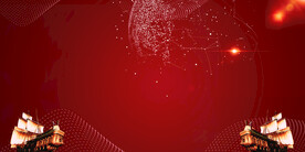 红色宣传栏背景展板素材