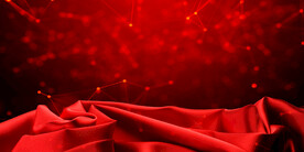 红色宣传栏背景展板素材