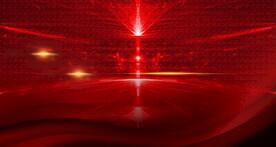 红色宣传栏背景展板素材