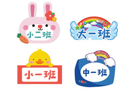 幼儿园班级牌 