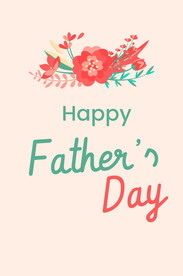 父亲节卡片