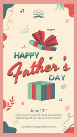 父亲节海报   
