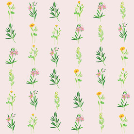 植物花卉背景图案