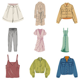 服装设计衣服服饰衣物