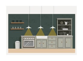 厨房装修效果图