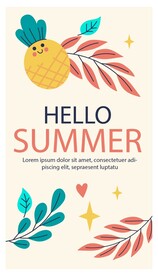 夏天你好 装饰画