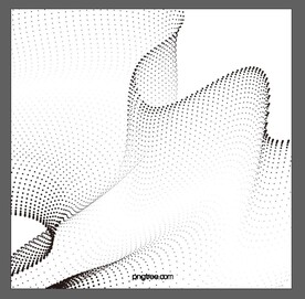 波浪列阵黑色抽象背景