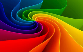 炫彩3D螺旋背景