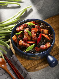 干豆角烧肉