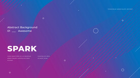 炫彩渐变科技感会议背景图片