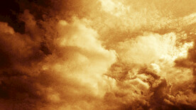 复古黄昏天空白云底纹背景