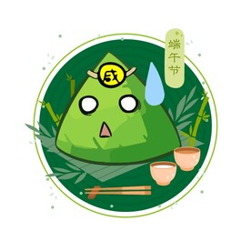 粽子插画  表情包  