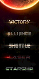 电影游戏效果字