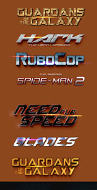 电影游戏效果字