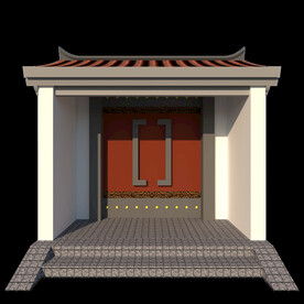 新中式门楼